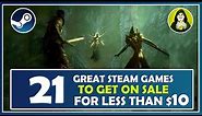 21 Great Steam Games to get on ANY Steam Sale for under 10 Eur/USD!