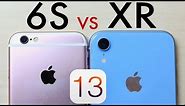 iPhone 6S Vs iPhone XR In 2019! (Speed Comparison) (iOS 13)