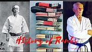 The brief history of the coloured belts and ranking systems in Judo and BJJ