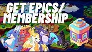 How To Get Prodigy EPICS And A FREE Membership!