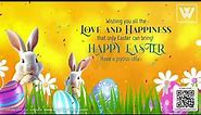 Animated Happy Easter Video Greetings with Sound