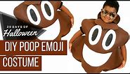 DIY Poop Emoji Costume #JPHalloween 30 Days of Halloween