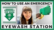 HOW TO USE AN EMERGENCY EYEWASH STATION | By Ally Safety