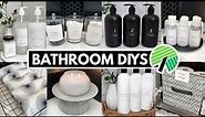 Dollar Tree Bathroom DIYs (high-end luxury look for less!)