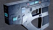 Futuristic Scifi Cyberpunk Gun - 3D Model by 3Dmatic