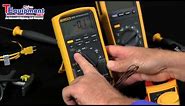 How to Measure Temperature With A Fluke Multimeter Features Models 87V & 233