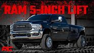 2019 Ram Trucks 3500 5-inch Suspension Lift Kit by Rough Country
