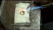 Making of a Gold ring : Indian jewellery