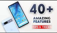 Google Pixel 7A Tips & Tricks | 40+ Special Features - TechRJ