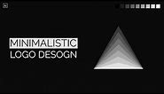 Minimalistic Logo Design | Adobe Illustrator Tutorial