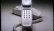 1980 Western Electric Trimline Phone "everything right where it belongs" TV Commercial