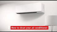 How To Clean Your Wall Mounted Split System Air Conditioner | Fujitsu General Australia