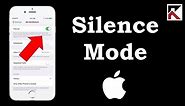 How To Put Your Phone On Silence iPhone