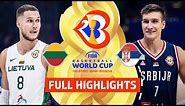 Lithuania 🇱🇹 vs Serbia 🇷🇸 | Full Game Highlights | FIBA Basketball World Cup 2023