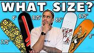 What Size Skateboard Should YOU Ride?