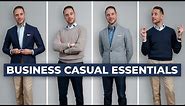 The ULTIMATE Business Casual Capsule Wardrobe | 15 Menswear Wardrobe Essentials