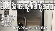 Samsung 24.5 Side by Side Refrigerator: Stainless Steel Review RS25J500DSR