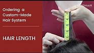 How to Measure Hair Length for Your Lordhair Custom-Made Hair System