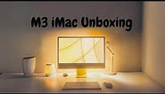 M3 iMac 2023 Unboxing and Review - Sleek Design and Impressive Performance!