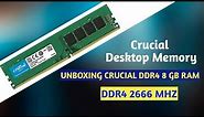 Crucial Ram 8gb DDR4 2666 Mhz 1.2V I Unboxing & Review Value For Money Desktop Memory 2021