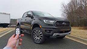 2019 Ford Ranger Lariat FX-4: Start Up, Walkaround, Test Drive and Review
