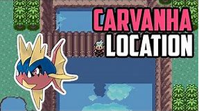 How to Catch Carvanha - Pokémon Emerald