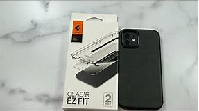 Spigen Tempered Glass Screen Protector [Glas.tR EZ Fit] for iPhone 12 and 12 Pro Review