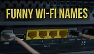 50 Funniest Wi-Fi Names