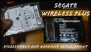 Seagate Wireless Plus Disassembly and Hard Disk Replacement