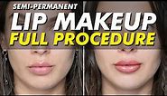 Lip liner tattoo | Permanent makeup on light skin | Eye Design New York