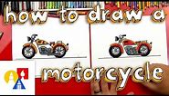 How To Draw A Motorcycle