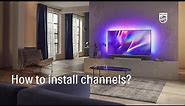 How to install channels on your Philips Android TV?