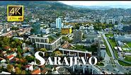 Sarajevo, Bosnia and Herzegovina 🇧🇦 in 4k ULTRA HD 60FPS Video by Drone