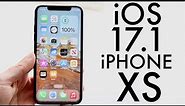 iOS 17.1 On iPhone XS! (Review)