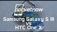 Samsung Galaxy S III vs HTC One X | Pocketnow