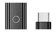 FiiO JadeAudio KA1 Headphone Amps Amplifier Tiny USB DAC High Resolution 3.5mm Lossless for Smartphones/PC/Laptops/Players(Type C, Black)