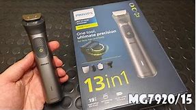 Philips All in One Trimmer Unboxing - 7000 Series Wet and Dry Trimmer MG7920/15
