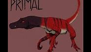 Primal: Genndy-raptor timelapse draw