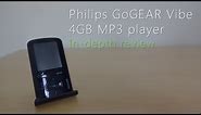 Philips GoGEAR Vibe 4GB MP3 player review