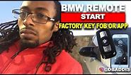 E90 Remote Start with Your BMW Key Fob or Phone APP
