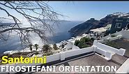 Firostefani, Santorini - Visual Orientation Between Fira & Imerovigli