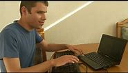 How a Totally Blind Person Uses His Laptop and Explores the Internet (Low Volume)