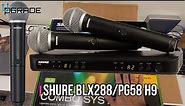 Shure Wireless Microphones BLX288/PG58 H9
