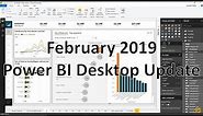 Power BI Desktop Update - Feburary 2019