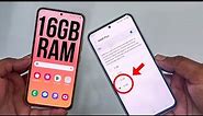 I Used 16GB RAM On Galaxy A54 !! Samsung Ram Plus Benefits Review 2023 !! How To Enable Ram Plus ||