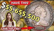 Look For This | How Much is a 1800 Liberty (Draped Bust Silver Dollar) Coin Worth?