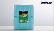 Unifree Disposable Underpads, Bed Pads, Incontinence Pad, Super Absorbent, 50 Count, Blue (XL 30x36 Inch)