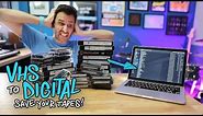 How to Convert VHS Tapes to Digital!