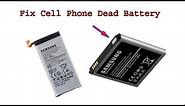 How to Fix Reuse Cell Phone Dead Battery, awesome diy idea