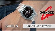 G-Shock DW5600SKE-7 Transparent Digital Watch - Unboxing & Quick Look
